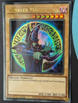 Dunkler Magier 25TH-DE001 Ultra Rare DE NM Yugioh - Image 1