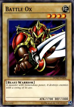 Battle Ox - DEM2-EN004 - NM - YuGiOh - Image 1