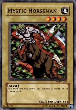 Mystic Horseman - MRD-E076 - LP - YuGiOh - Image 1