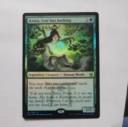 Magic the Gathering (MTG) Azusa, Lost but Seeking Masters 25 Foil - Image 1