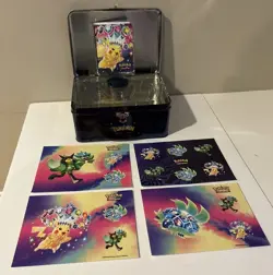 2024 Pokemon Surging Sparks Collector’s Chest Lunchbox Tin - No cards - Image 3