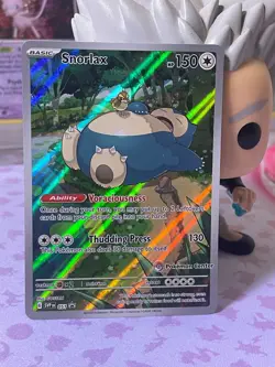 ✨ Snorlax 151 Pokemon Center Stamped Promo 💤 Mint Rare Collector’s Card 🔥 - Image 1