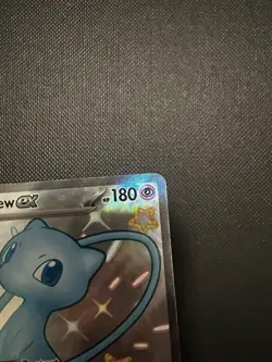 Pokemon TCG Mew EX Full Art Shiny Rare Holo Card 216/091 Paldean Fates - Image 4
