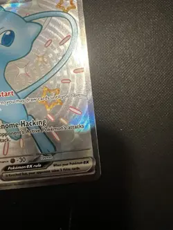 Pokemon TCG Mew EX Full Art Shiny Rare Holo Card 216/091 Paldean Fates - Image 5