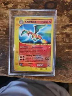 Pokemon TCG Charizard Expedition Base Set Holo Rare Card 6/165 Reverse Holo - Image 1