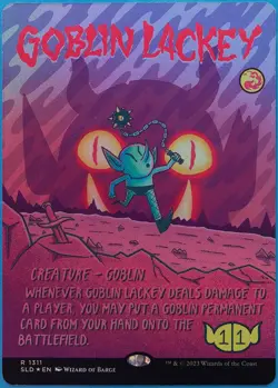 Goblin Lackey (Secret Lair 1311 Promo) FOIL MINT MTG MAGIC CARD 508577 ABUGames - Image 1
