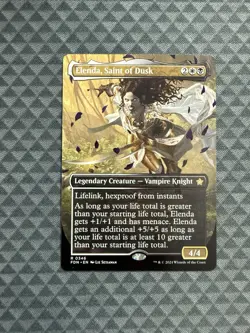 MTG Elenda, Saint of Dusk #0346 Borderless Rare Foundations (FDN) - Image 1