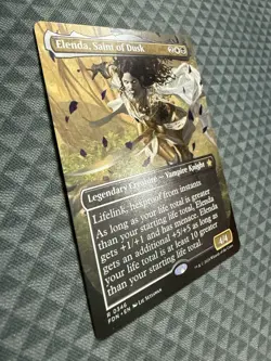 MTG Elenda, Saint of Dusk #0346 Borderless Rare Foundations (FDN) - Image 2