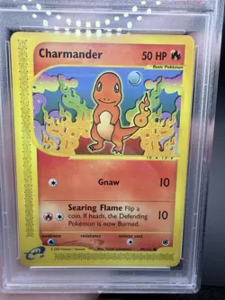 PSA 9 Charmander Non Holo Expedition Base 98/165 Pokemon Card - Image 2