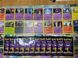 Pokemon TRICK or TRADE Halloween BOOster pack Lot Of 12 sealed +Bonus R,UR Cards - Image 2