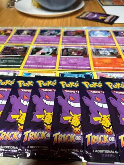 Pokemon TRICK or TRADE Halloween BOOster pack Lot Of 12 sealed +Bonus R,UR Cards - Image 4