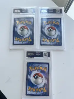 Pokemon TCG Graded Cards Lot All PSA 8, 3 Cards - Image 5