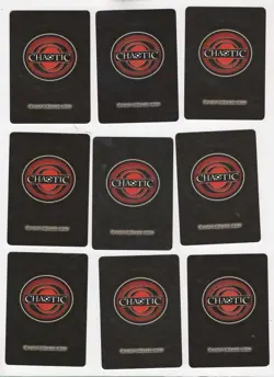 Chaotic lot #061. Lot of 9 M'arrillian creature cards. All MAX Energy - Image 2