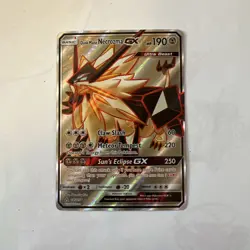 Pokemon Dusk Mane Necrozma GX (Full Art) 145/156 Sm-Ultra Prism Holo Card - Image 1