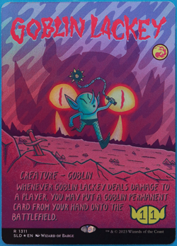 Goblin Lackey (Secret Lair 1311 Promo) FOIL MINT MTG MAGIC CARD 503310 ABUGames - Image 1