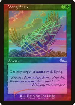Wing Snare FOIL Urza's Legacy HEAVILY PLD Green Uncommon MAGIC MTG CARD ABUGames - Image 1