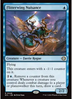 Flitterwing Nuisance 48 MTG NM - Lorwyn Eclipsed - Image 1
