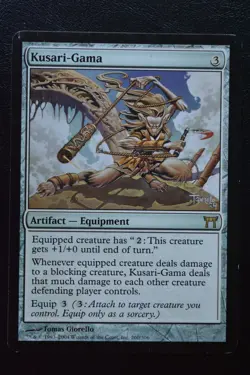 Magic The Gathering MTG KUSARI-GAMA Champions of Kamigawa LP Lightly Played - Image 1