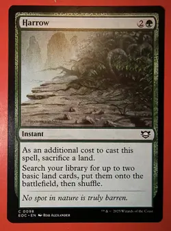 MTG, EDGE OF ETERNITIES, HARROW #0098, ULCOMMON, REGULAR, EOC - Image 1