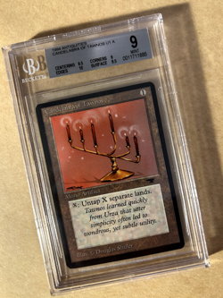 MTG Candelabra of Tawnos NM BGS 9.0 - 10 (!) Edges - Image 1