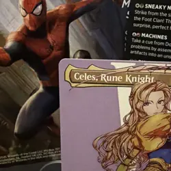 Celes, Rune Knight Borderless 201 Regular Final Fantasy FIC MTG NM See Video - Image 2