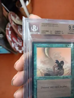 DESERT TWISTER BGS 9.5 1993 MAGIC: THE GATHERING MTG ARABIAN NIGHTS U3 G GEM 634 - Image 3