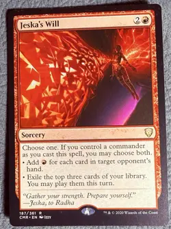 Jeska’s Will Commander Legends Magic The Gathering - Image 1