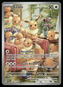 Eevee 188/167 Twilight Masquerade TWM Illustration Rare Alternate Art POKEMON - Image 1