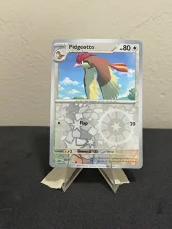 Pidgeotto 017/165 Common 151 Pokemon Reverse Holo Near Mint - Image 1