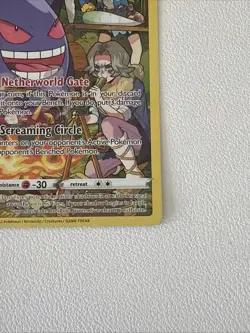 Pokemon Gengar Trainer Gallery Lost Origin TCG Card TG06/TG30 Near Mint - Image 3