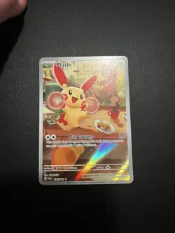 Plusle 193/182 Paradox Rift Illustration Rare Pokemon TCG Card 2023 - Image 2