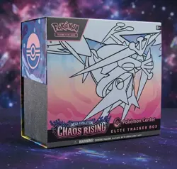 Chaos Rising Pokemon Center ETB Sealed Box - Image 1
