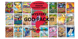 Pokemon Mystery God Pack!!! 10 Guaranteed Hits! (Great Gift) - Image 1