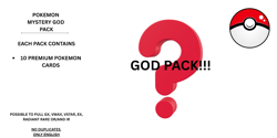 Pokemon Mystery God Pack!!! 10 Guaranteed Hits! (Great Gift) - Image 2