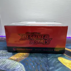 Pokemon Center Destined Rivals ETB Elite Trainer Box - BRAND NEW & SEALED - Image 3