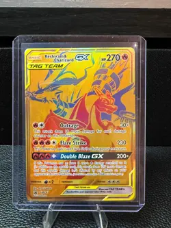Reshiram & Charizard GX SM247 Promo SM Black Star Promos Pokemon Near Mint - Image 1