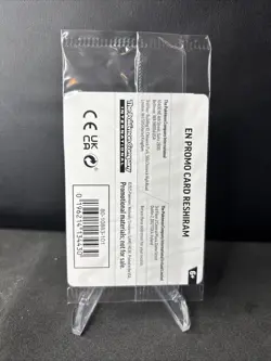 Pokemon Reshiram 017/094 Phantasmal Flames Stamped Promo w/Swirl | Sealed | - Image 2