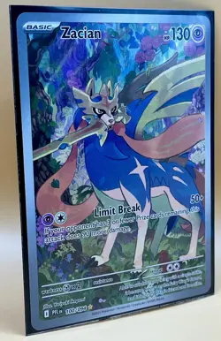 Zacian 100/094 – Phantasmal Flames (Illustration Rare) - NM - 2025 Pokemon TCG - Image 5