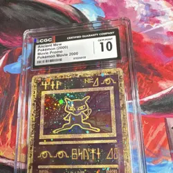 Pokemon Ancient Mew Movie 2000 Promo Holo CGC 10 Wizards of the Coast - Image 4