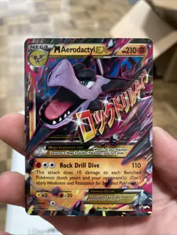 M Aerodactyl EX XY98 Pokemon XY Promos Black Star Promo LP - Image 1