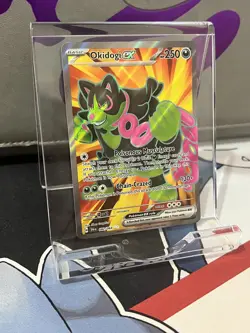 Pokemon TCG Okidogi EX 082/064 Ultra Rare Holo Full Art - Shrouded Fable - Image 5