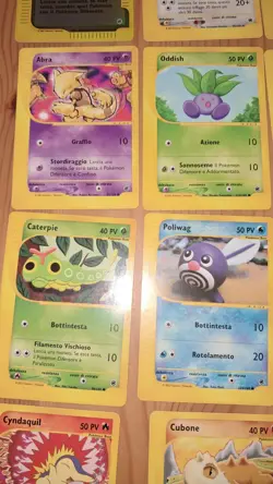 lotto carte pokemon vintage Ita Rare Reverse Expedition Set Base - Image 5