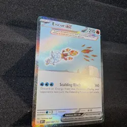 Pokemon TCG - Eiscue ex 222/197 Special Illustration Rare SIR Obsidian Flames NM - Image 3