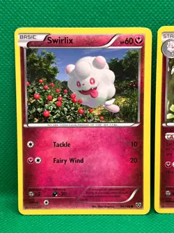 Pokemon Tcg Swirlix 84/146 & Slurpuff 95/146 XY Base Non Holo - Image 2
