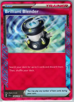 Brilliant Blender 164/191 - Pokemon SV08: Surging Sparks - Ace Spec Rare (NM) - Image 1