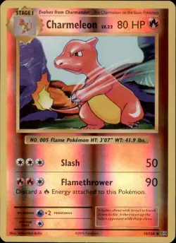 Charmeleon 10/108 Reverse Holo - Pokemon XY - Evolutions (1) - Image 1