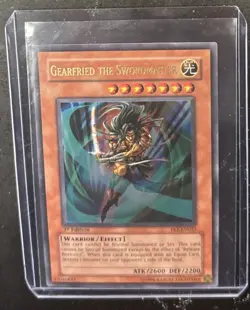 yugioh Gearfried the Swordmaster FET-EN022 1st Edition Ultra Rare NM NP - Image 1