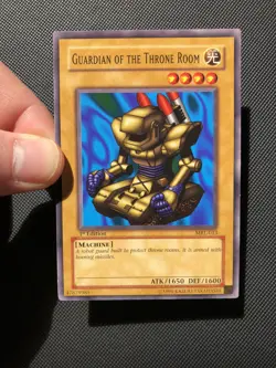 Guardian Of The Throne Room MRL-013 Yu-Gi-Oh! 1st Edition NA English Vintage - Image 1