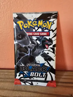 Pokemon SV Black Bolt Booster Pack - 10 Cards / Pack - Brand New Sealed - Image 1