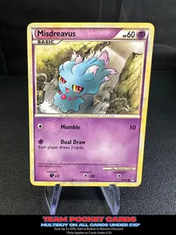 Misdreavus 65/95, HGSS Call of Legends, Pokemon, LP - Image 1